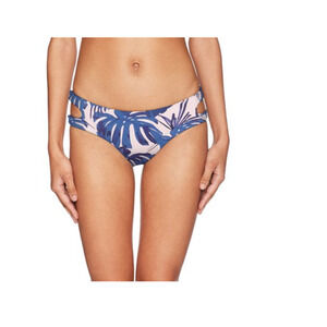 THE Bikini Lab Women Bikini Bottom Leaf Swimwear Pink Size L